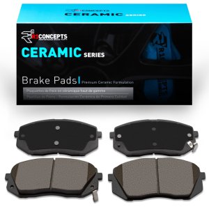 Hyundai Tucson Brake Pads - Front - R1 Concepts - R1 Ceramic - `07-`17